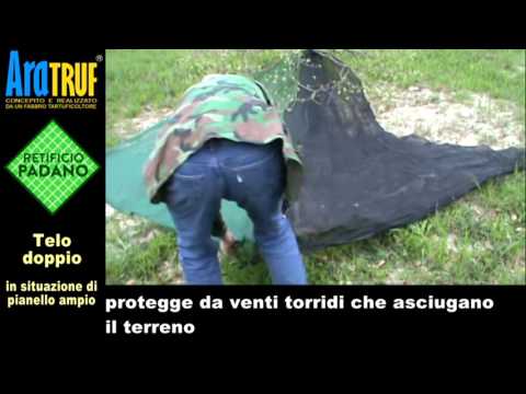 Rete ombreggiante per Tartufaie : www.padano.it Rete ombreggiante per Tartufaie : www.padano.it