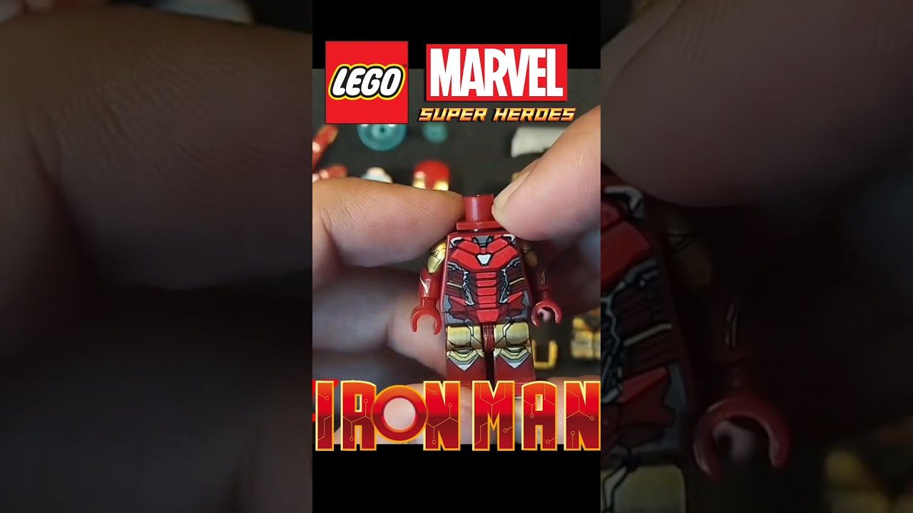 UPGRADING LEGO IRON MAN MINIFIGURE 