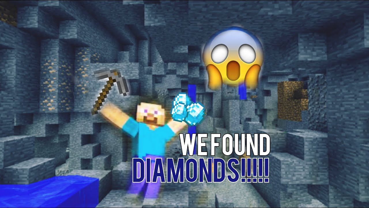 WE STRUCK DIAMONDS!!!| Minecraft Survival Part 4 - YouTube