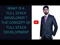 Full Stack Development | What is Full Stack Development #fullstackdevelopment #fullstackdevelopers