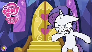 My Little Pony Coloring Book Rarity Coloring Page Mlp Mlpfim Mane 6