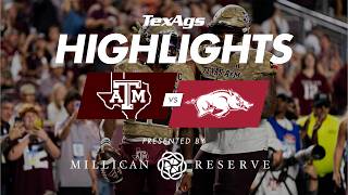 Game Highlights: Texas A&M 34, Arkansas 7