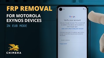 FRP removal on Motorola Exynos Devices with ChimeraTool