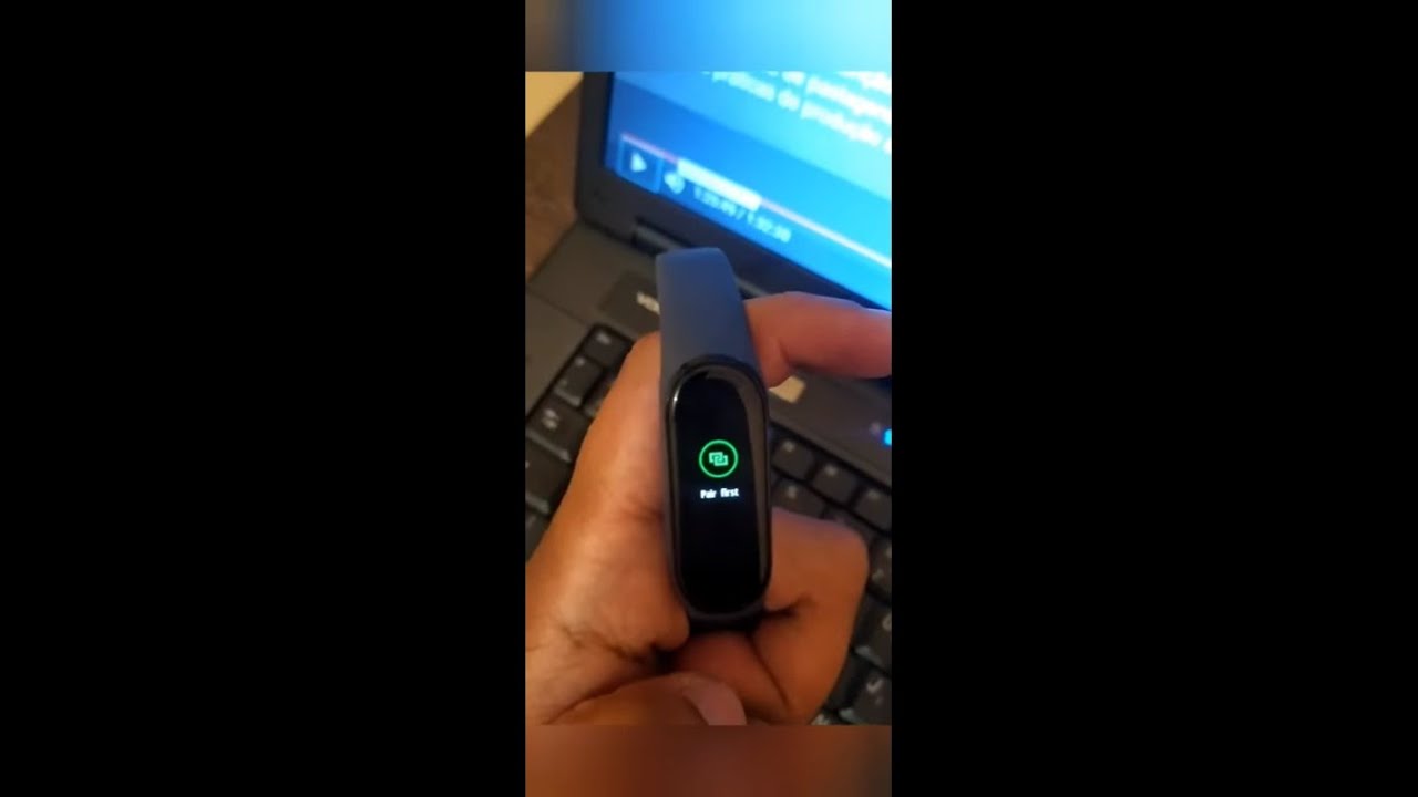 mi band 4 nao emparelha