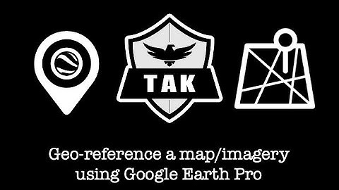 How to geo-reference a map or image using Google Earth Pro.