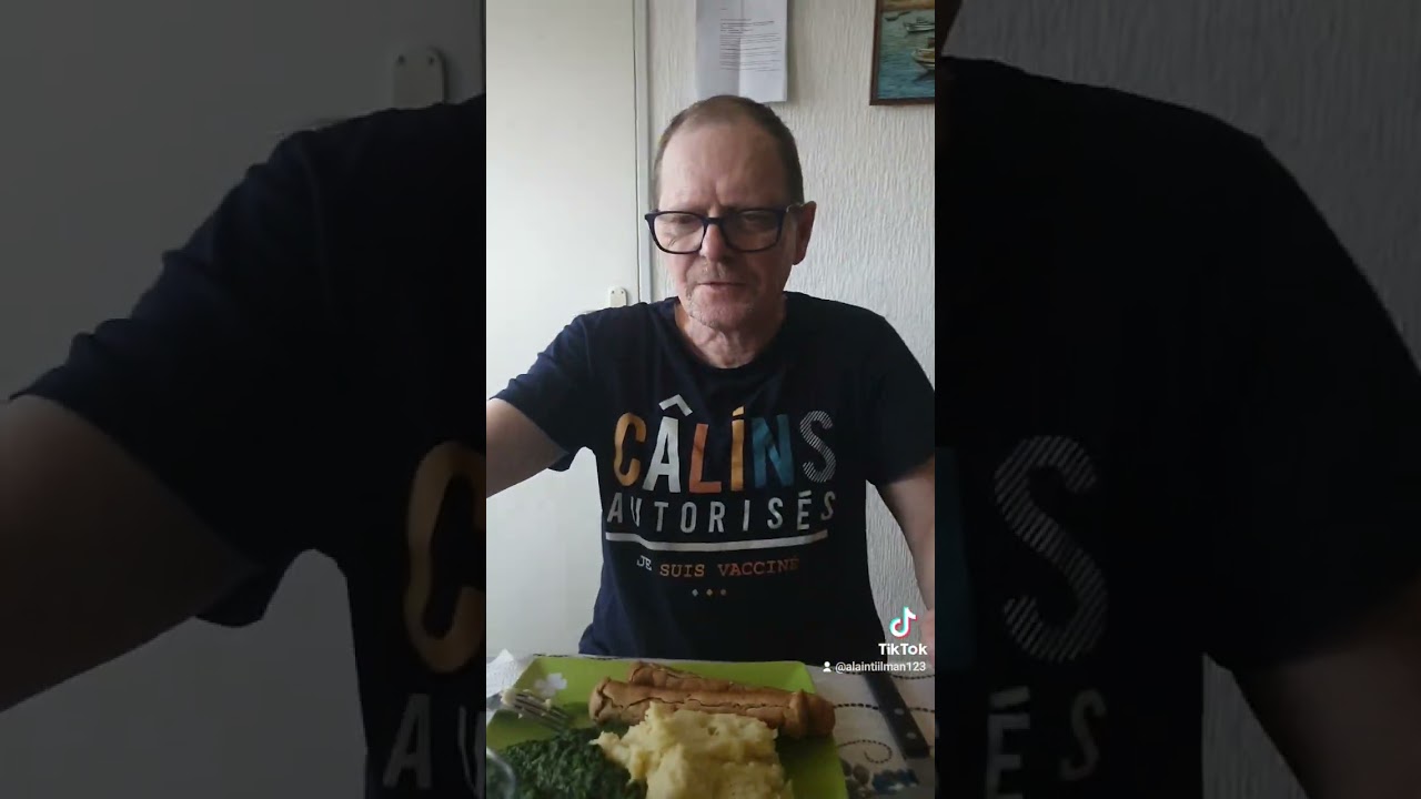 Purée Maison, Épinards à la Crème avec Fricadelles.