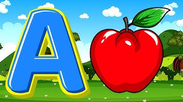 A for Apple 🍎 | ABC Phonics Song | Learn Letters with Fun | ABC Sounds with Pictures | Learn English