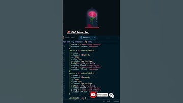 The Beast Enchanted Rose  🌹 #html  #shorts  #css  #coding  #programming #development #short