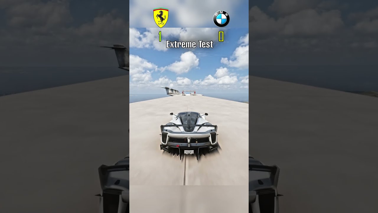 Ferrari FXX K EVO Vs BMW M4 Competition