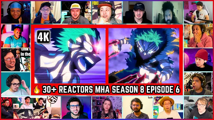 30+ Reactors My Hero Academia Season 8 Episode 6 Mega Reaction Mashup #myheroacademiaseason8episode6