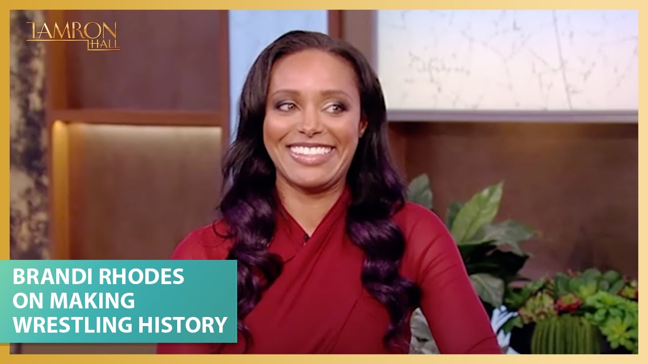 Brandi Rhodes On Making Wrestling History & New Parenting Podcast - YouTube