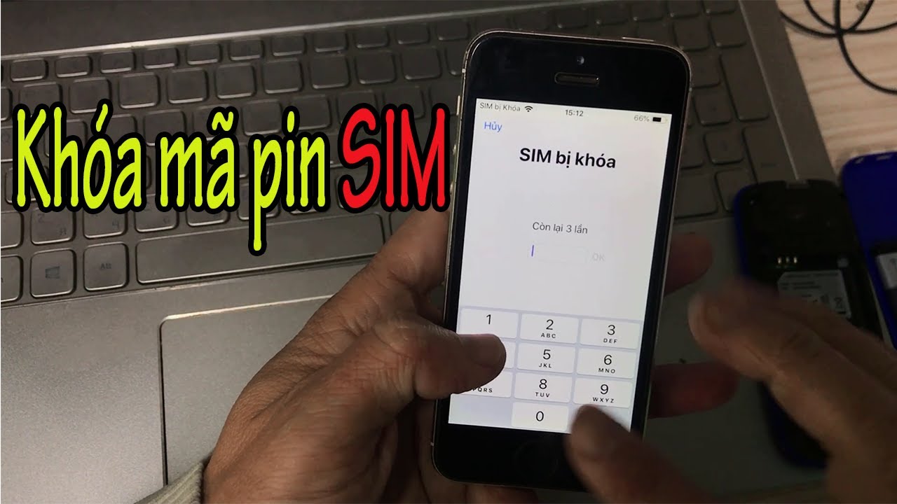 Hướng dẫn cách bật khóa mã pin SIM Viettel, Vinaphone, Mobifone, Vietnamobile.
