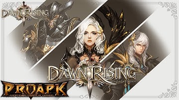 Dawn Rising Gameplay Android / iOS (Open World MMORPG)
