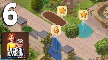 Merge Mansion - Gameplay Walkthrough Part 6 - Inventory (Android, iOS)