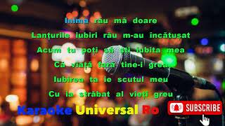 Dan Dărăbanț   Să te gândești la mine Karaoke Universal Ro