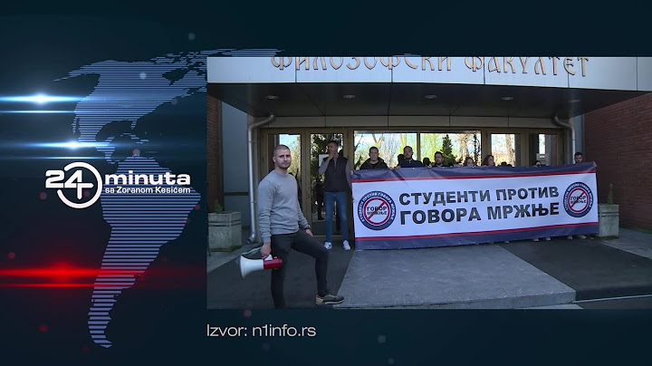 Bombom na studente. Lažni izbori na novosadskom Filozofskom fakultetu | ep345deo05