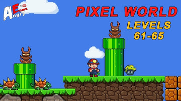 Pixel World - Levels 61-65 / Gameplay Walkthrough (Android, iOS)