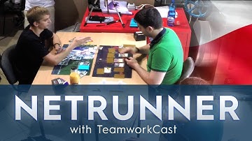Polish Nationals 2015 - #2 - By the Skin of Your Neck - Netrunner with TeamworkCast