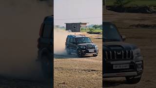 🖤BLACK SCORPIO S11 FULL MODIFIED STATUS😈💫 #mahaindrathar #thar #scorpio #fortuner #tharloverthar #sc