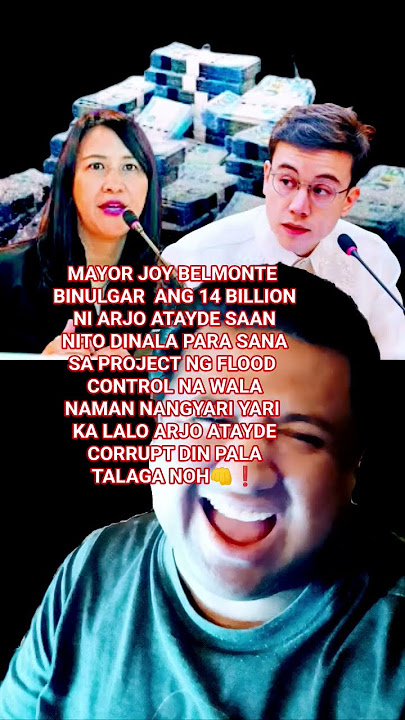 ARJO ATAYDE 14 BILLION SAAN MO DINALA BY JOY BELMONTE❗#vpsara #ofwlife #philippines #duterte