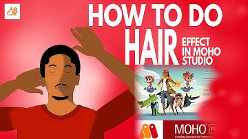 HOW TO DO HAIR EFFECT USING MOHO STUDIO