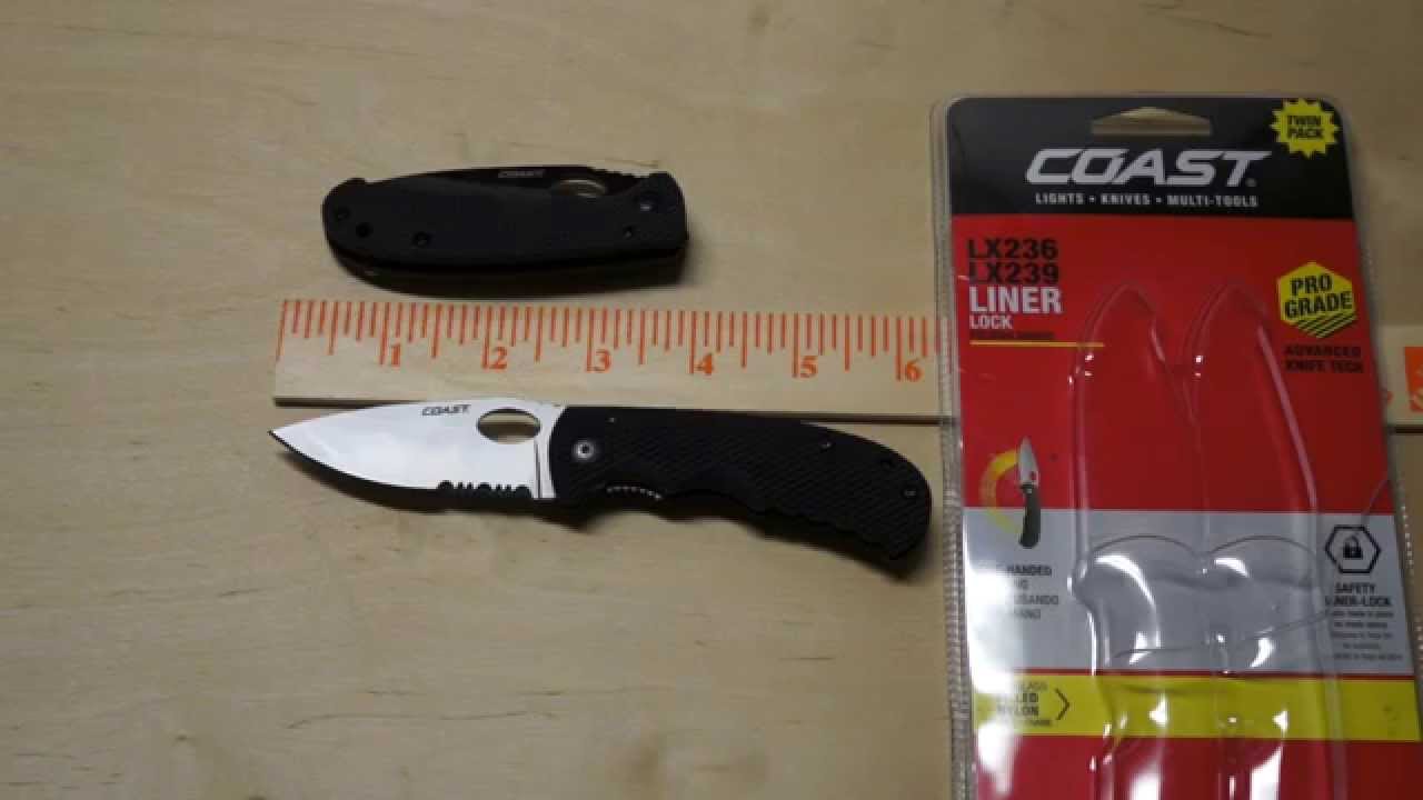 Coast Knives Combo Pack Review YouTube