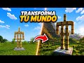 Minecraft tutorial: Convierte un Estandarte en una casa !!