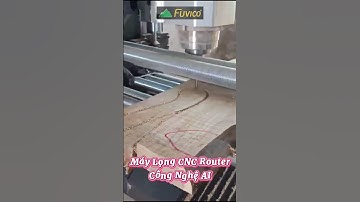 Máy lọng CNC Router sử dụng công nghệ AI, camera xử lý hình ảnh, nhận diện phôi #duyhau #daiphucvinh
