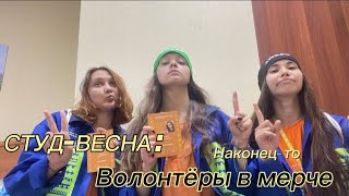 🍑Мини-влог - Архиопарк и наконец-то волонтеры в мерче✨️