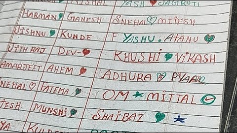 Writing My Subscribers’ Names LIVE 🔴 | Challenge Time! Part 1