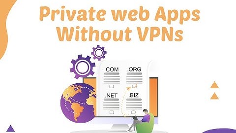 Accessing Private Web Apps without VPNs