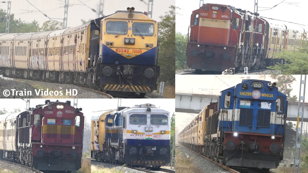 Diesel TRAINS in South Central Railway | Last FEW Days of Diesel | Train Videos Indian Railways