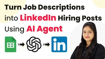 How to Turn Job Descriptions into LinkedIn Hiring Posts Using AI Agent