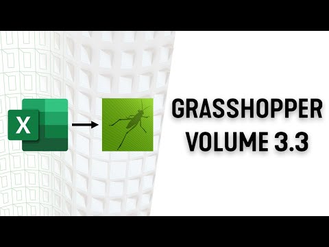 Grasshopper Tutorial: Volume 3.3 - Organize data from excel