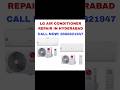 LG AC Service Centre in Hyderabad LG Air Conditioner Repair Service LG Split AC Repair #trending #ac