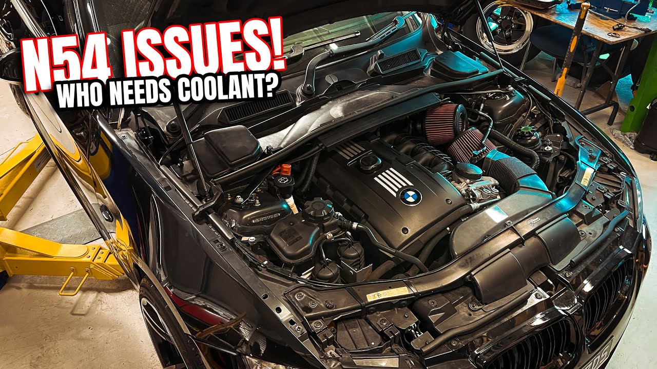 BMW 335i N54 Coolant Leak & 11 Month Ceramic Coating Update - YouTube