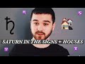 ♄ Saturn in the Signs + Houses ♄ | How Saturn Determines Your Lessons and Limitations
