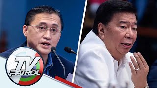 Drilon at Go, muling nagharap sa Senado | TV Patrol