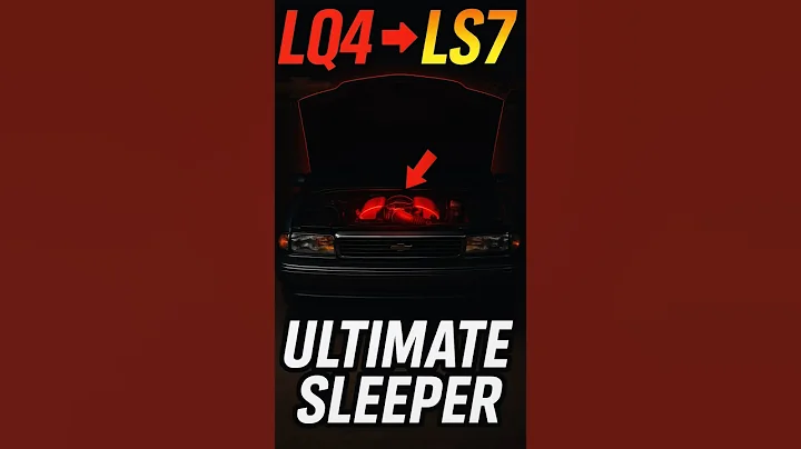 I Turned My LQ4 6.0 Into a Corvette LS7! 😱 ULTIMATE SLEEPER ➡️ #lsswap #shorts #corvette #caprice