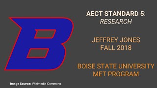 Standard 5 - Research