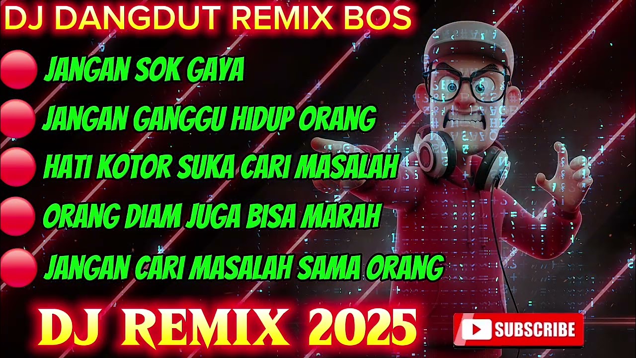 🔶️DJ REMIX BOS🎧JANGAN SOK GAYA🎧#dj#dangdut#remix