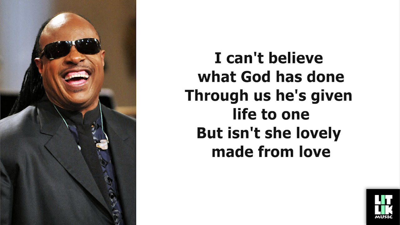 Isn't She Lovely Stevie Wonder (TRADUÇÃO) HD (Lyrics Video). 