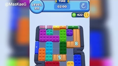 Color Block Jam Level 311 | Walkthrough Solution