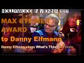 Capture de la vidéo Max Steiner Award 2017 For Danny Elfman  And Closing [Hollywood In Vienna 2017]
