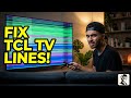 How to Fix TCL TV Horizontal Lines on Screen (Works for All Models)