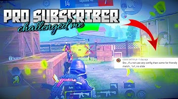 𝗣𝗿𝗼 𝘀𝘂𝗯𝘀𝗰𝗿𝗶𝗯𝗲𝗿 𝗰𝗵𝗮𝗹𝗹𝗲𝗻𝗴𝗲𝗱 𝗺𝗲 𝗳𝗼𝗿 𝟭𝘃𝟭 🤩 @STAR-Captain @HR05JAANIYT @demonex