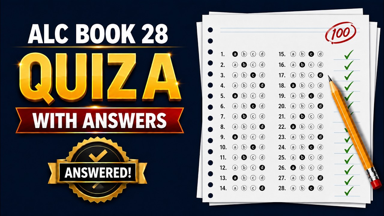 ALC Book 28 Quiz A | Listening & Reading with Answers - YouTube