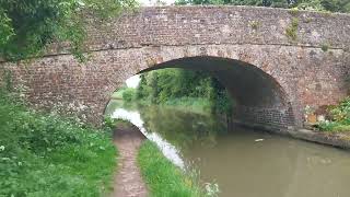 walk along the grand Union canal from Norton Junction to Braunstone tunnel video 1 may 21st 2024
