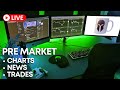  0429 premarket live stream  daily game plan  stocks to watch  chart requests