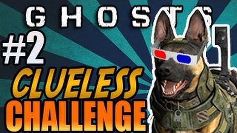 COD Ghosts Live - "The Clueless Challenge #2!" - Live Challenge - (COD Ghost Multiplayer)